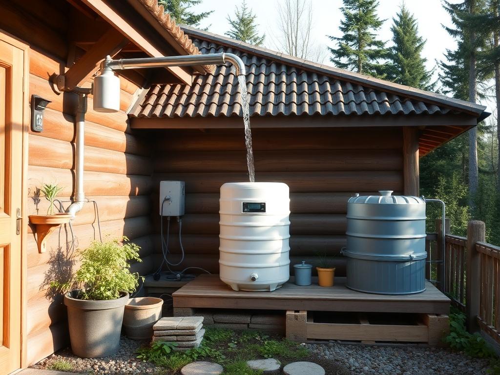 Автономный водопровод на даче Автономный водопровод на даче