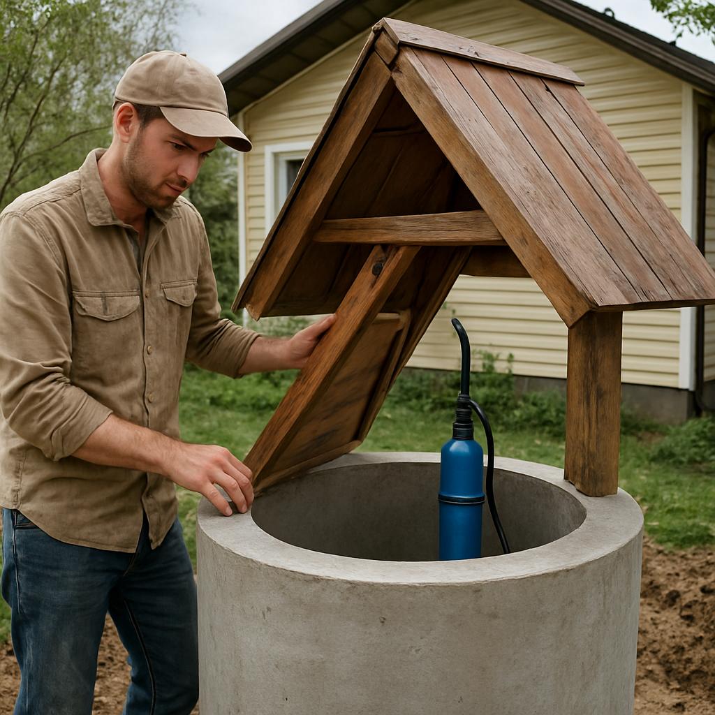 Водоснабжение дома из колодца