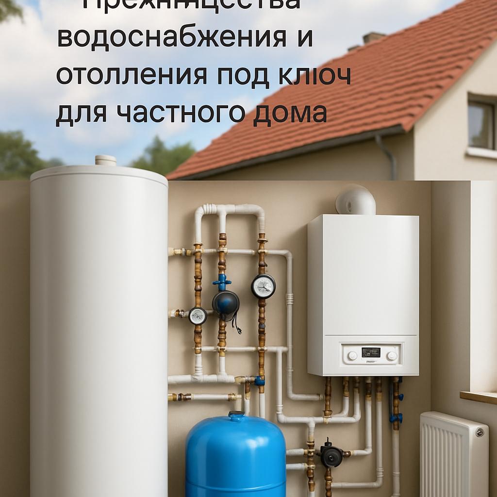 Водоснабжение и отопление под ключ Водоснабжение и отопление под ключ