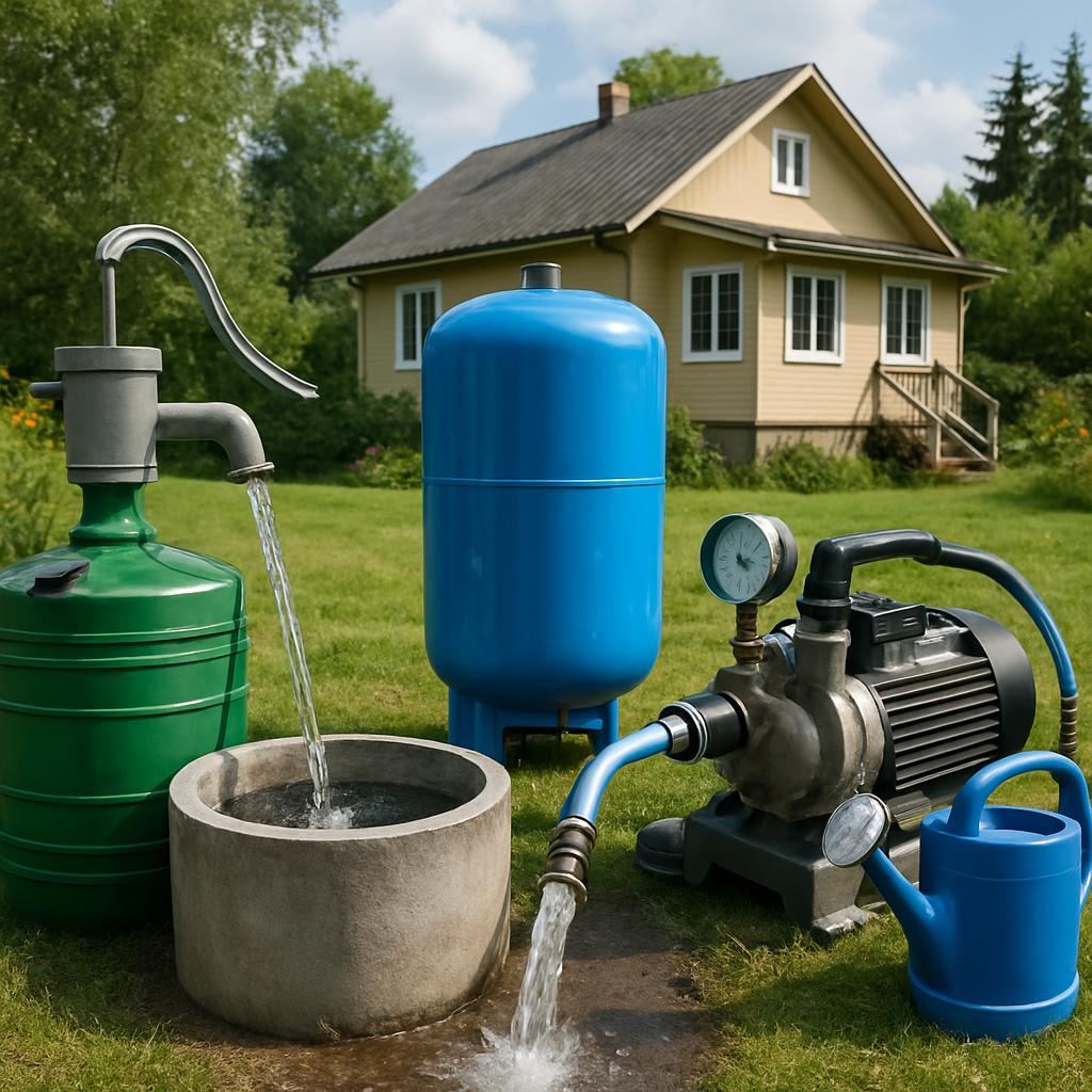 Водоснабжение дачи Водоснабжение дачи
