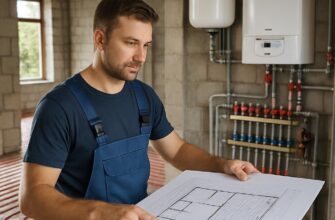 Монтаж отопления коттеджа