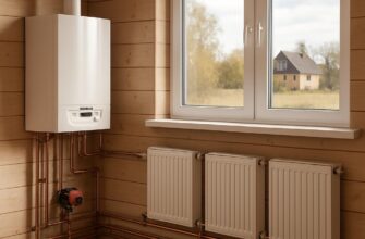 Двухтрубная система водяного отопления загородного дома