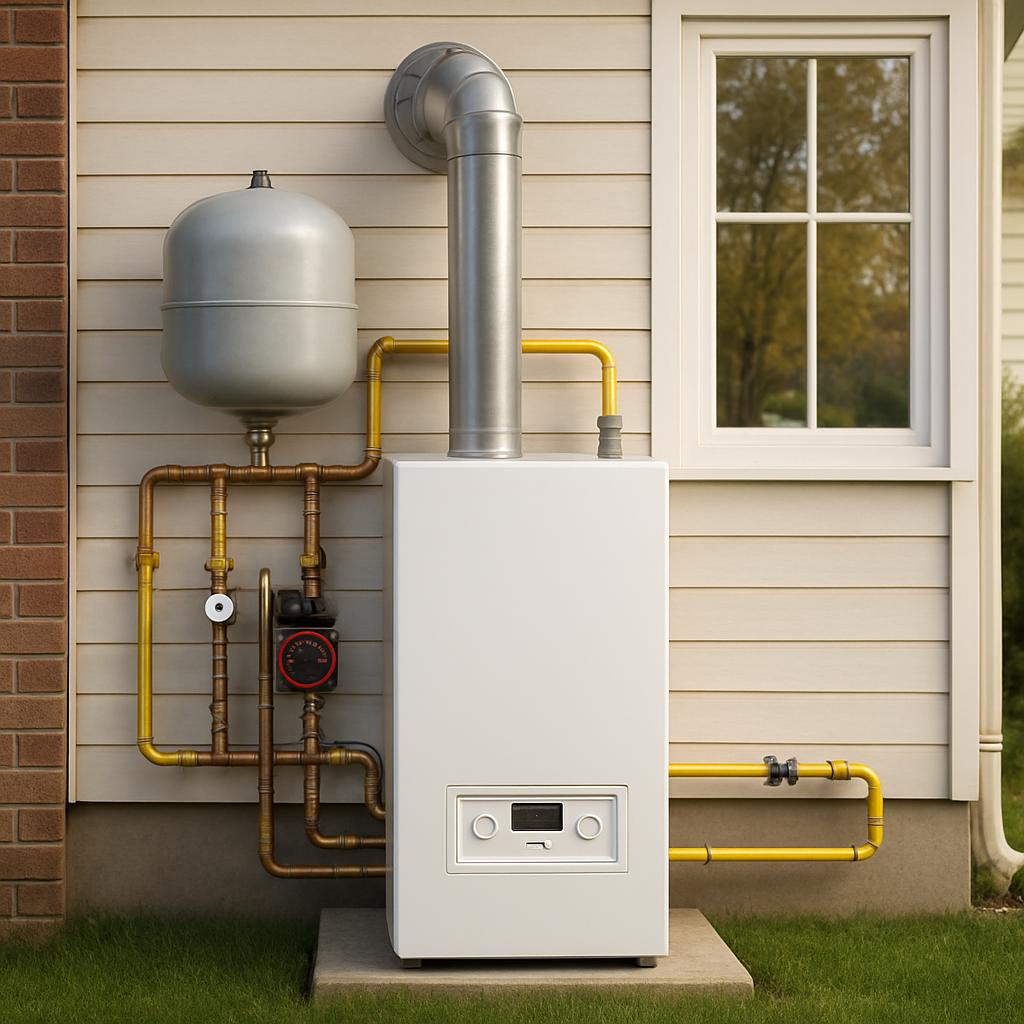 Газовое отопление частного дома Газовое отопление частного дома