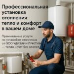 Профессиональная установка отопления