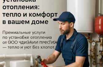 Профессиональная установка отопления