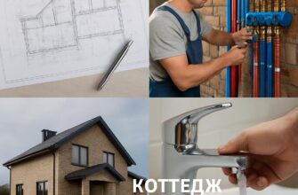 Монтаж водоснабжения в коттедже
