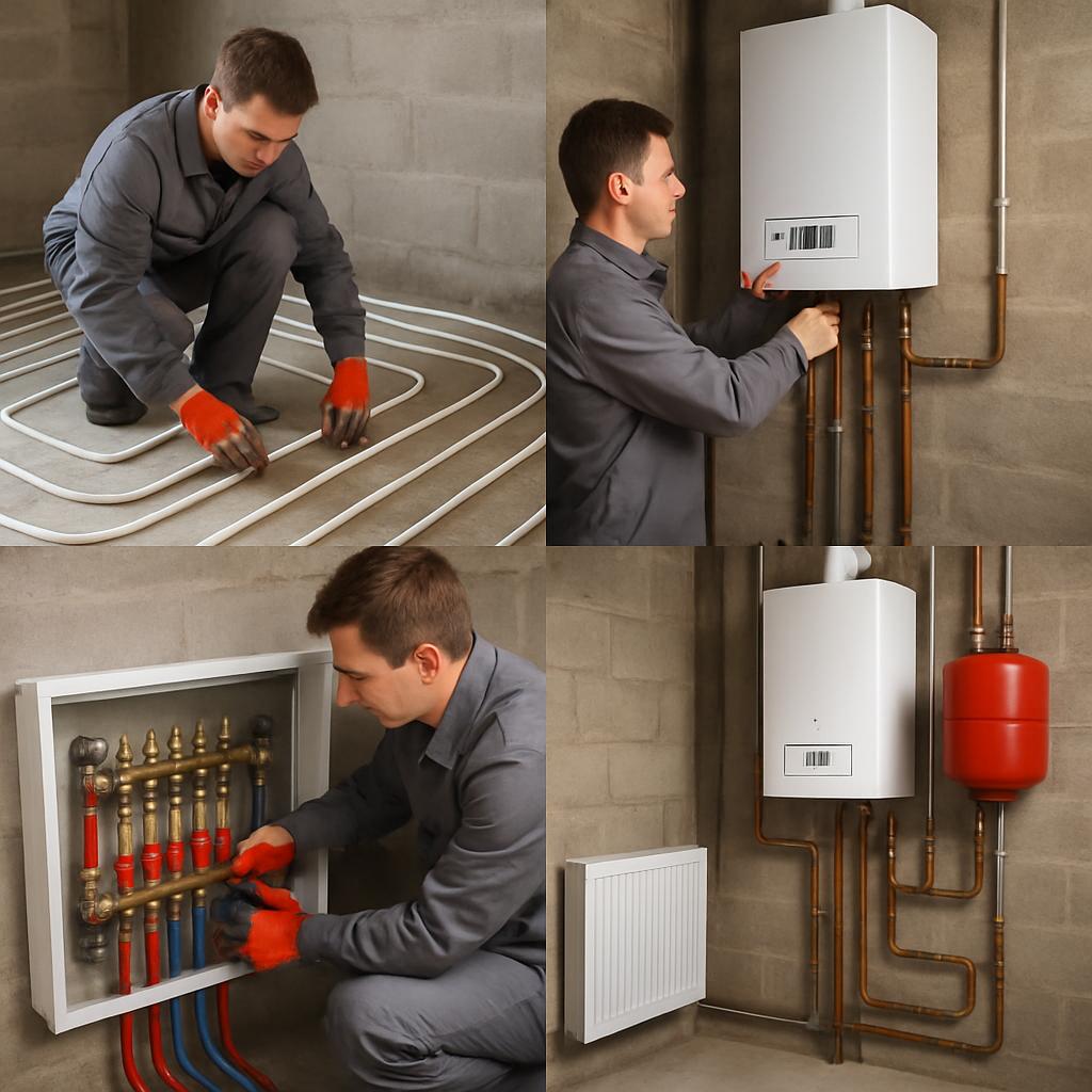 Монтаж автономного отопления Монтаж автономного отопления