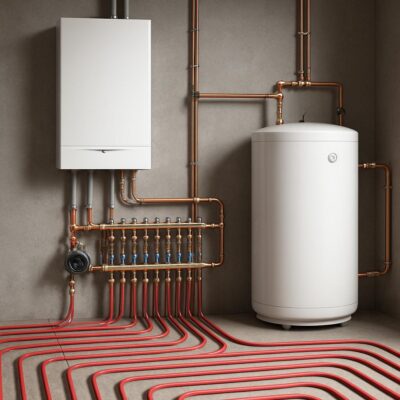 Отопление частного дома в Качаброво