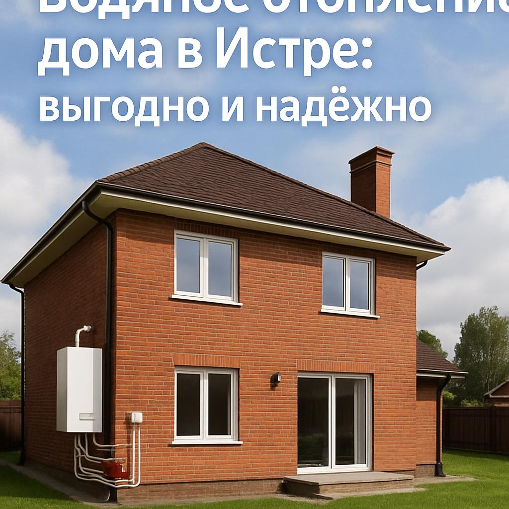 Электрическое водяное отопление дома в Истре