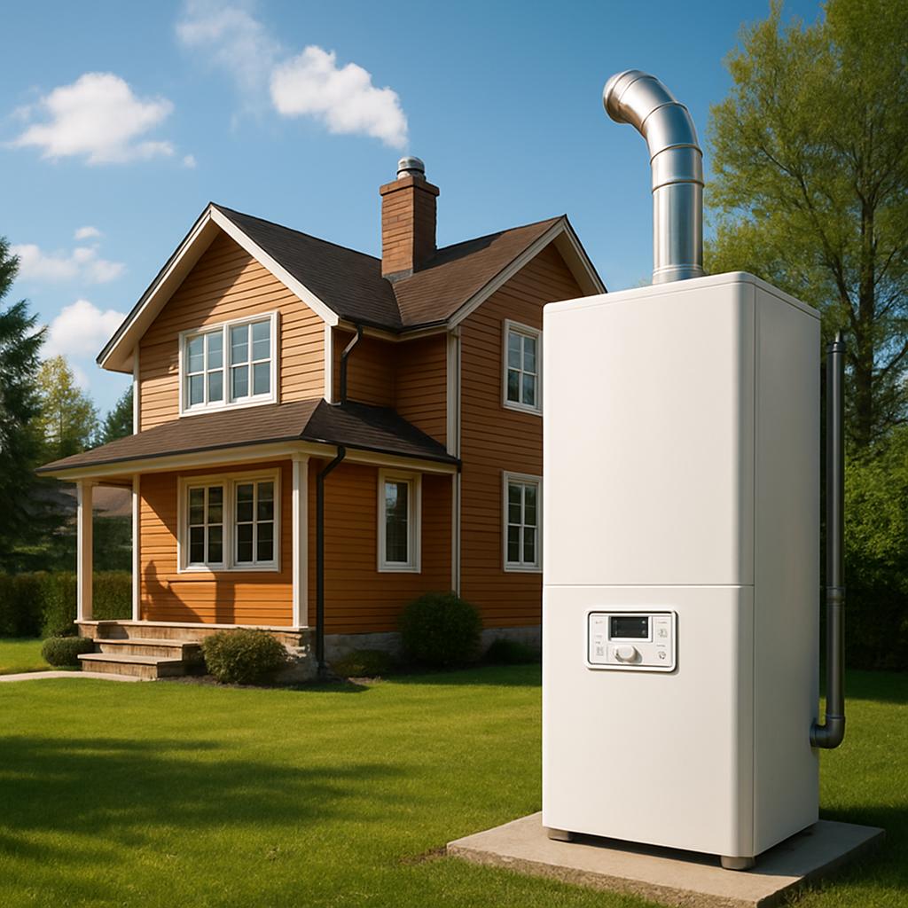 Газовое отопление загородного дома Газовое отопление загородного дома