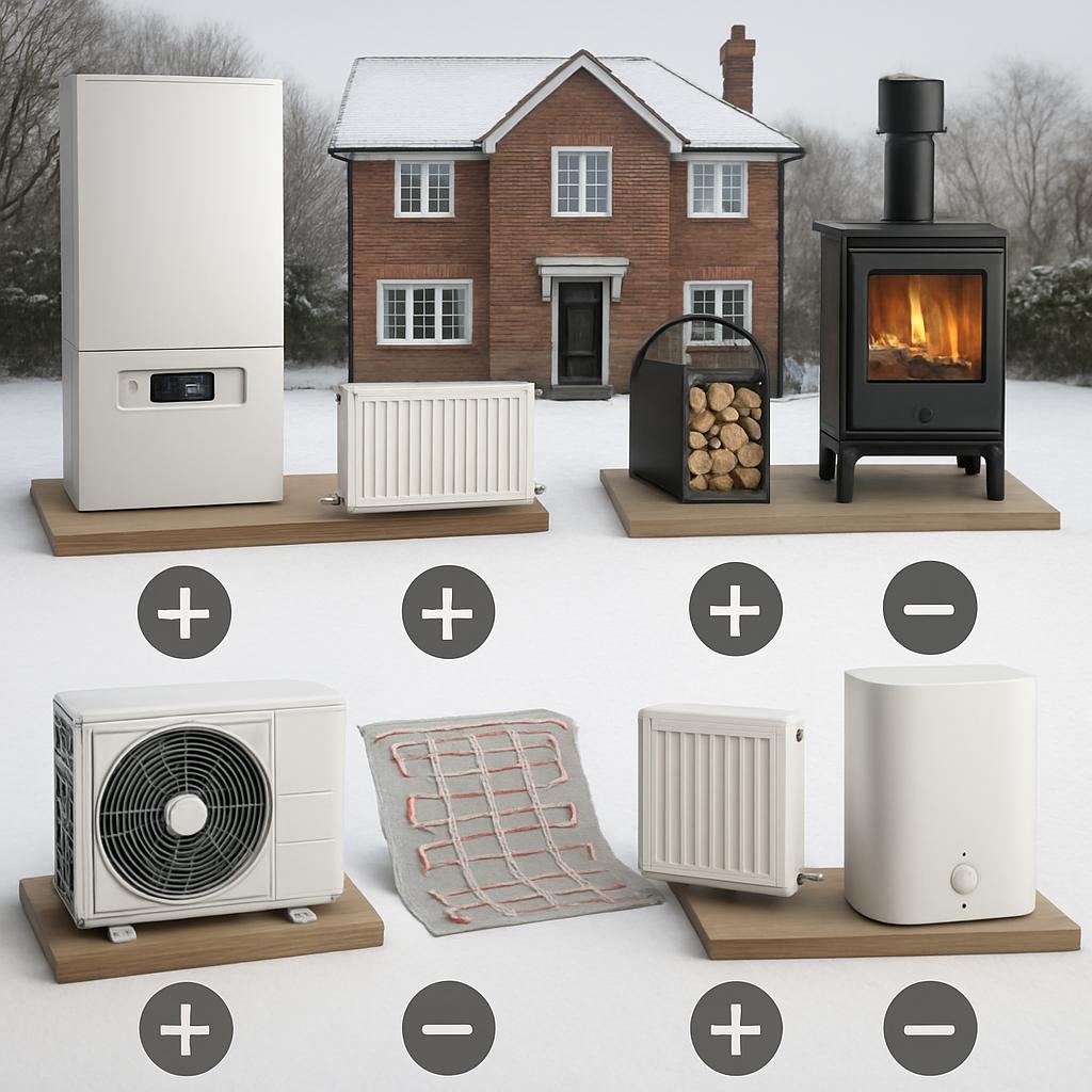 Отопление загородного дома: сравнение систем Отопление загородного дома: сравнение систем