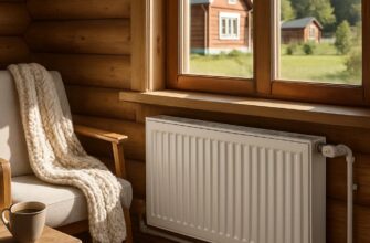 Радиаторное отопление дачи в Истре