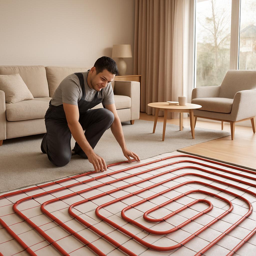 Истра: отопление дома тёплыми полами