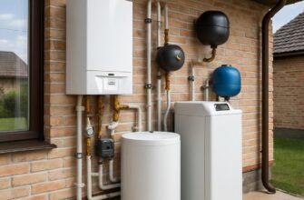 Истра: комбинированное газовое отопление дома