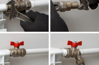 Как правильно заменить краны на батареях