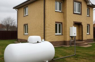 Комбинированное отопление от газгольдера в Истре