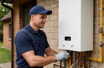 Установка газового отопления в частном доме в Истре