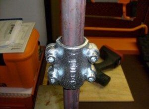 Как заделать течь в трубе отопления