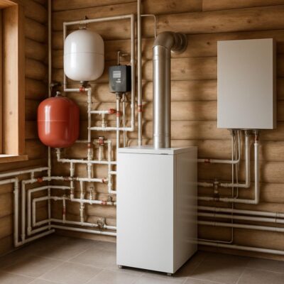 Отопление частного дома в Зеленково