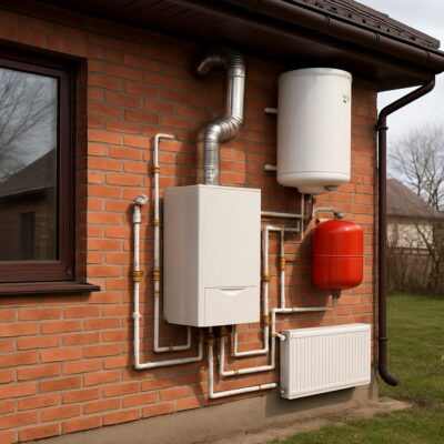 Отопление частного дома в Лужках