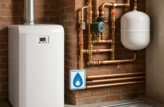 Водяное отопление на природном газе