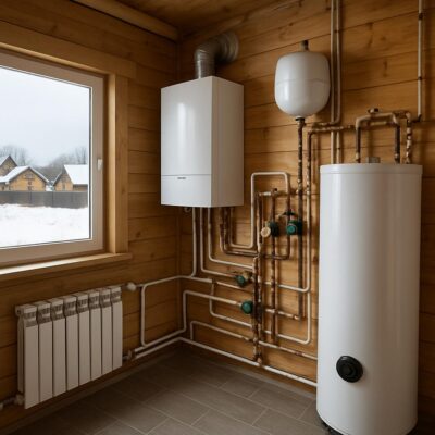 Тепло по уму: как спроектировать и смонтировать надежное отопление частного дома в Хуторках