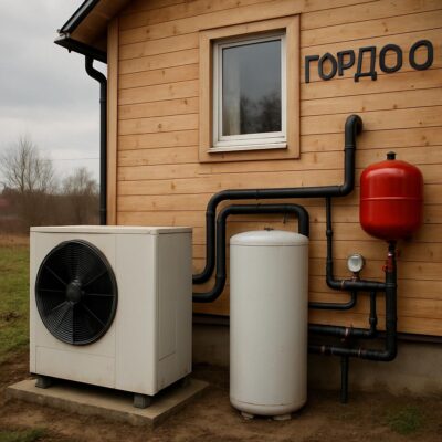 Отопление частного дома в Гордово