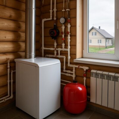 Отопление дома в Ушаково