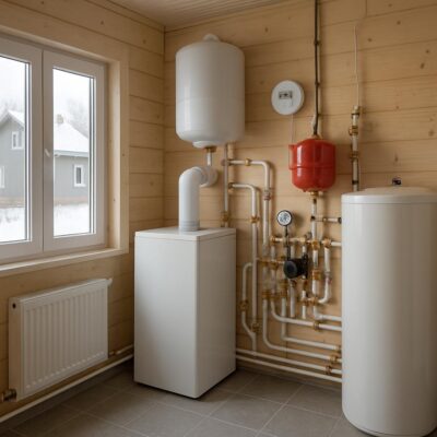 Отопление частного дома в Матвейково