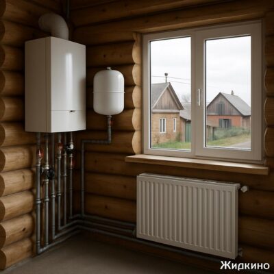 Отопление частного дома в Жилкино