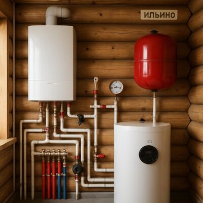 Отопление частного дома в Ильино