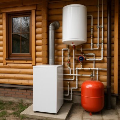 Отопление частного дома в Лукино