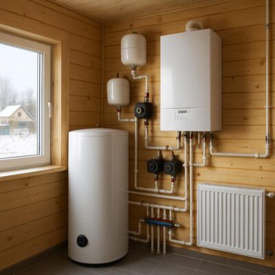 Отопление частного дома в Горках