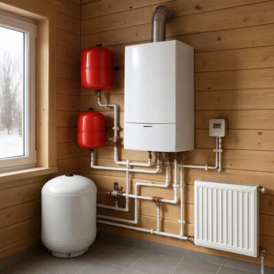 Отопление частного дома в Лисавино