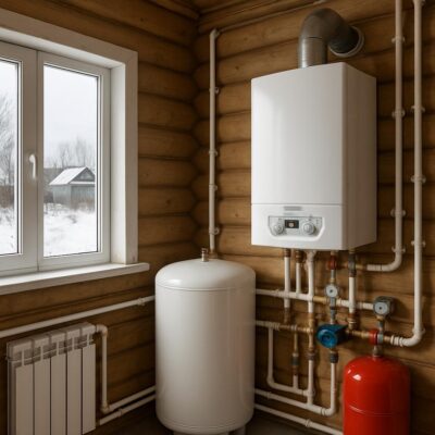 Тепло по уму: как спроектировать и смонтировать надежное отопление в доме в Подпорино