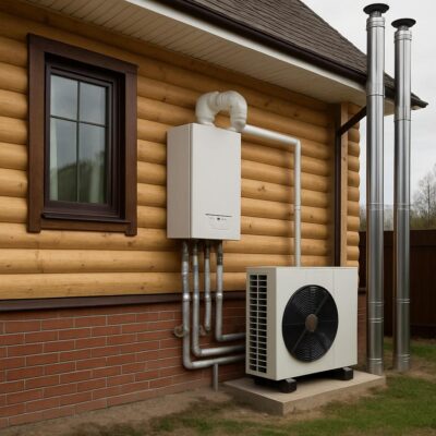 Отопление частного дома в Бочкино