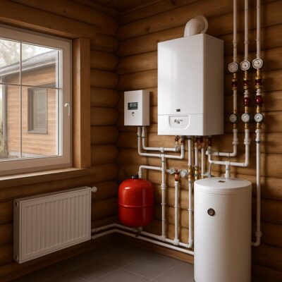 Отопление частного дома в Мазилово