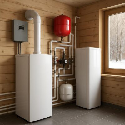 Отопление частного дома в Курово