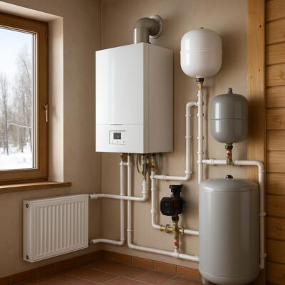 Отопление частного дома в Лобаново