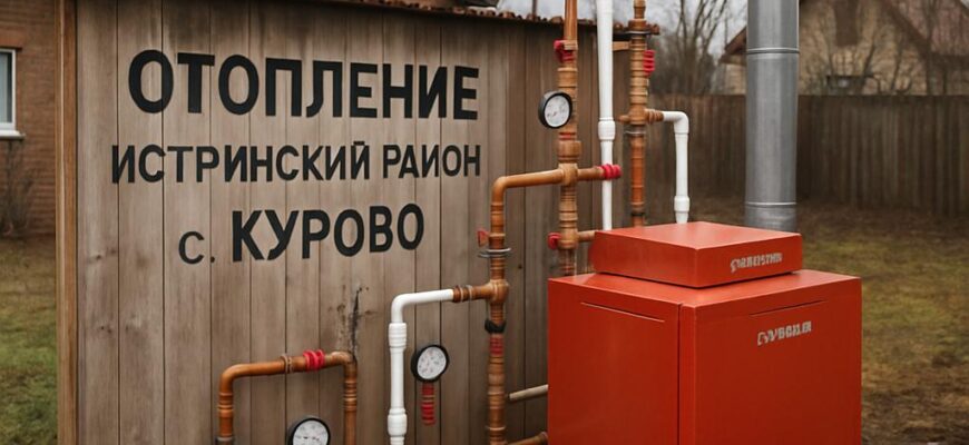 Тепло, которое работает: как спланировать и запустить отопление в Курово и по всей Истре